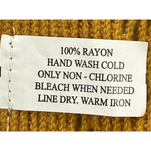 Women's Boho Open Knit Fringe Poncho Mustard Yellow Shawl Wrap Fall Layering OS - Picture 5 of 7